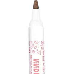 OOLY Vivid Pop! Water-Based Paint Markers – Metallic 8-Pack
