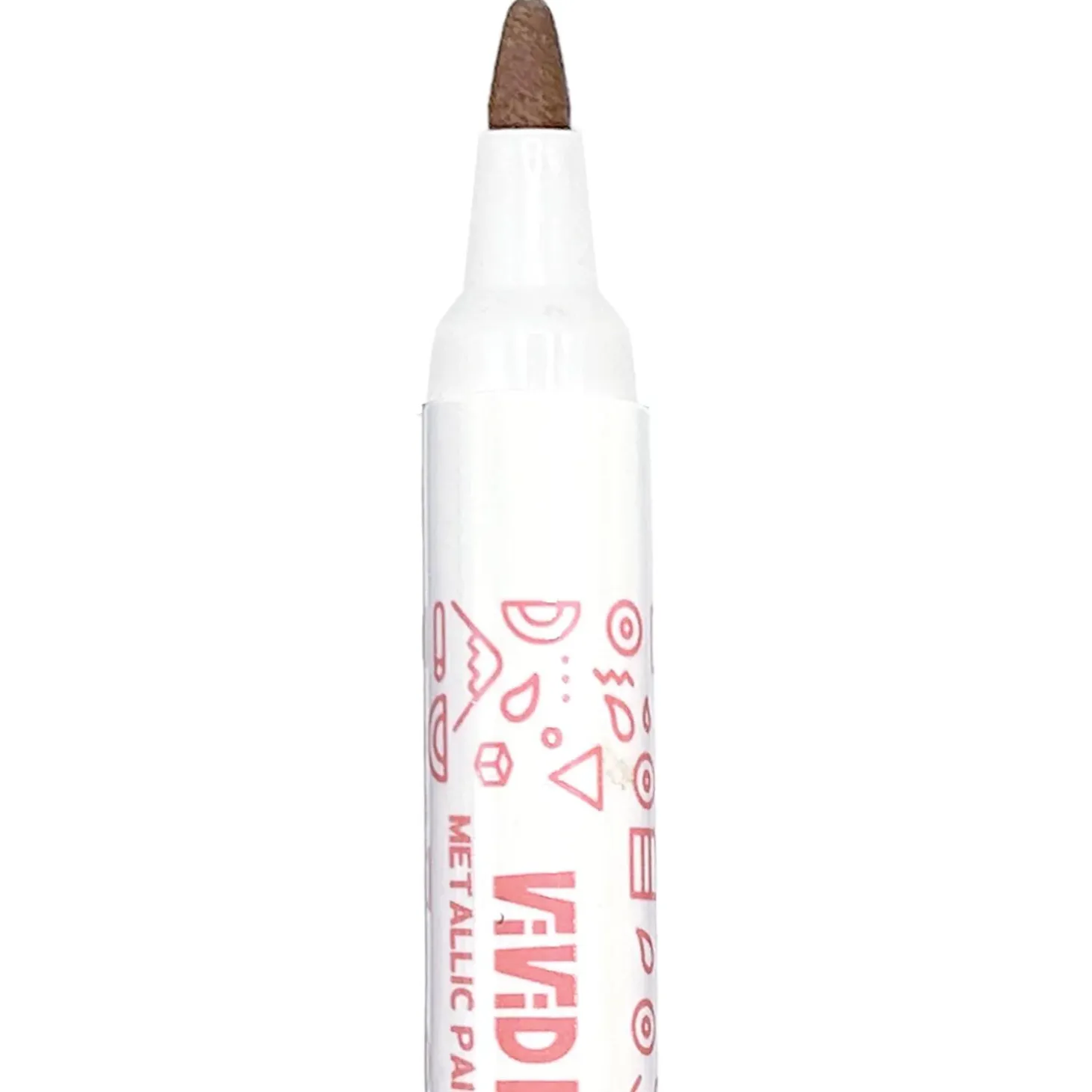OOLY Vivid Pop! Water-Based Paint Markers – Metallic 8-Pack