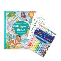 Outrageous Ocean Coloring & Sticker Gift Bundle