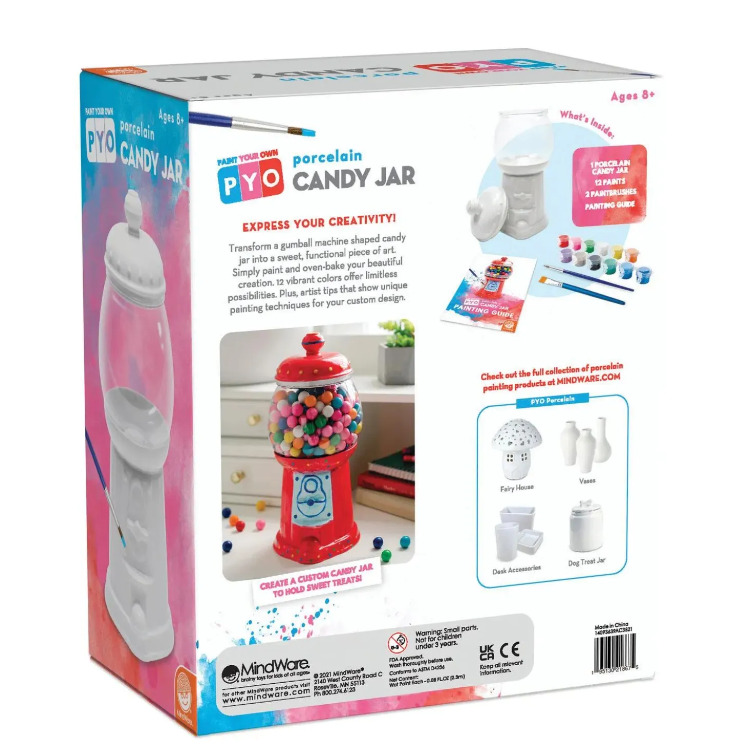 Paint Your Own Candy Jar