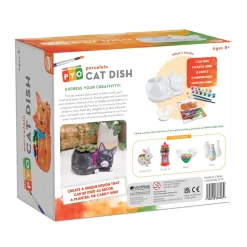 Paint Your Own Porcelain Cat Dish