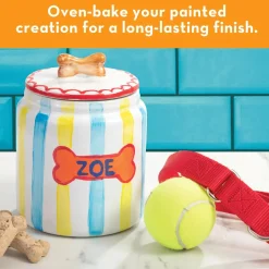 Paint Your Own Porcelain: Dog Treat Jar