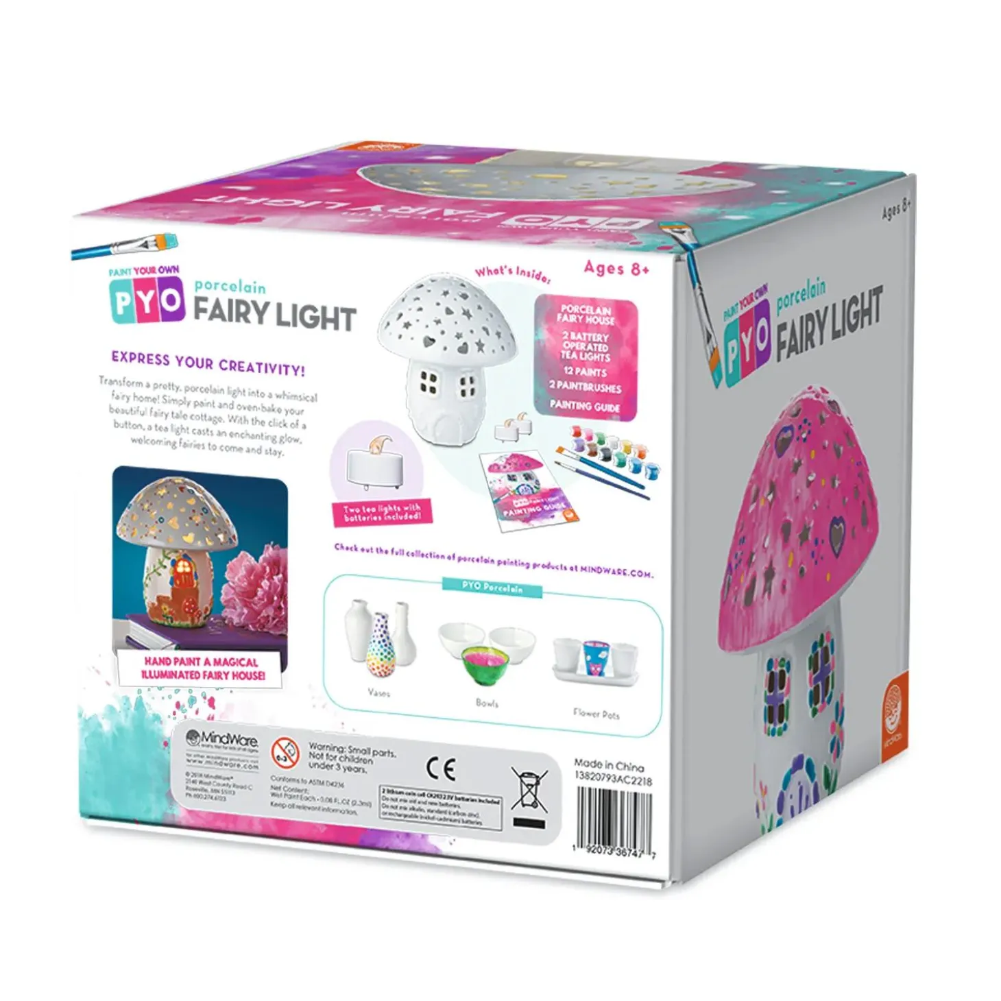 Paint Your Own Porcelain Fairy Light