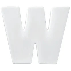 Paint Your Own Porcelain Letter W