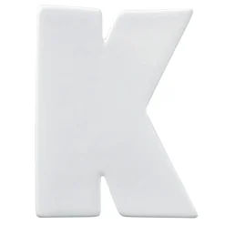 Paint Your Own Porcelain Letter K