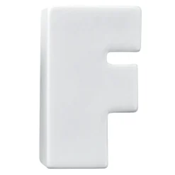 Paint Your Own Porcelain Letter F