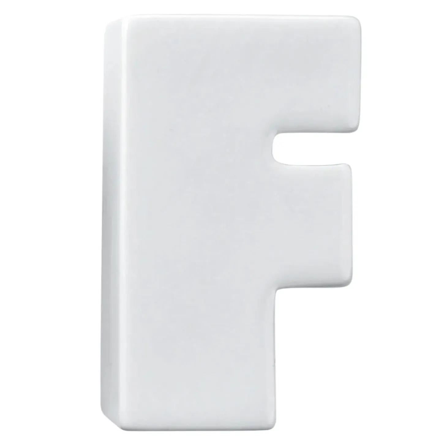 Paint Your Own Porcelain Letter F