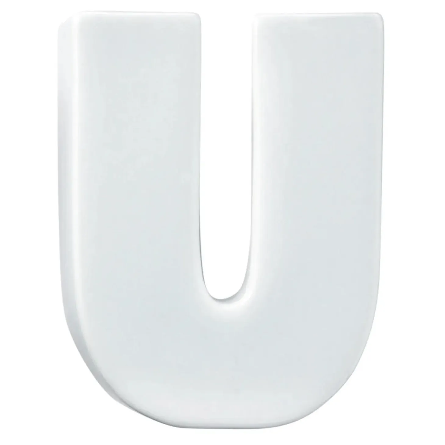 Paint Your Own Porcelain Letter U