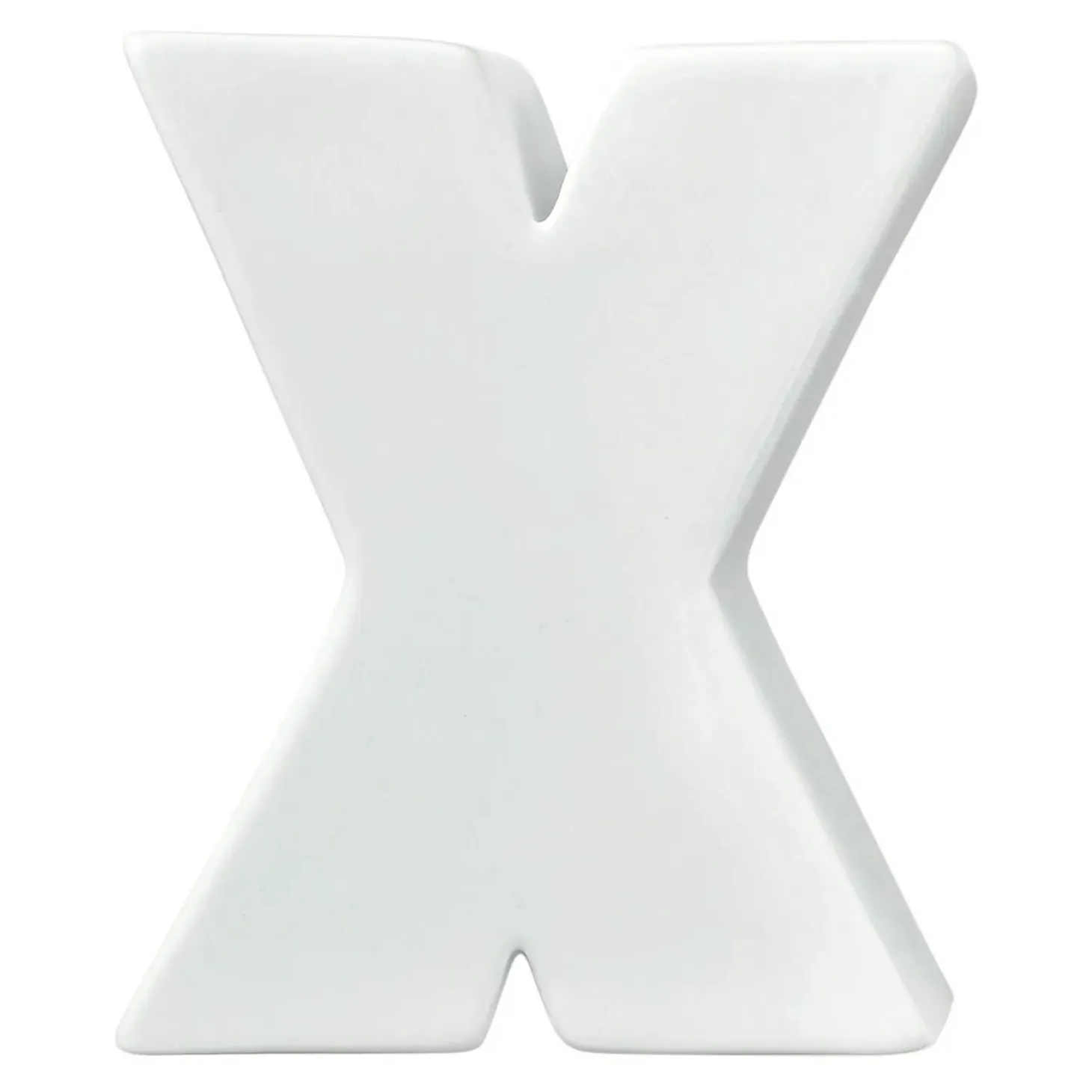 Paint Your Own Porcelain Letter X