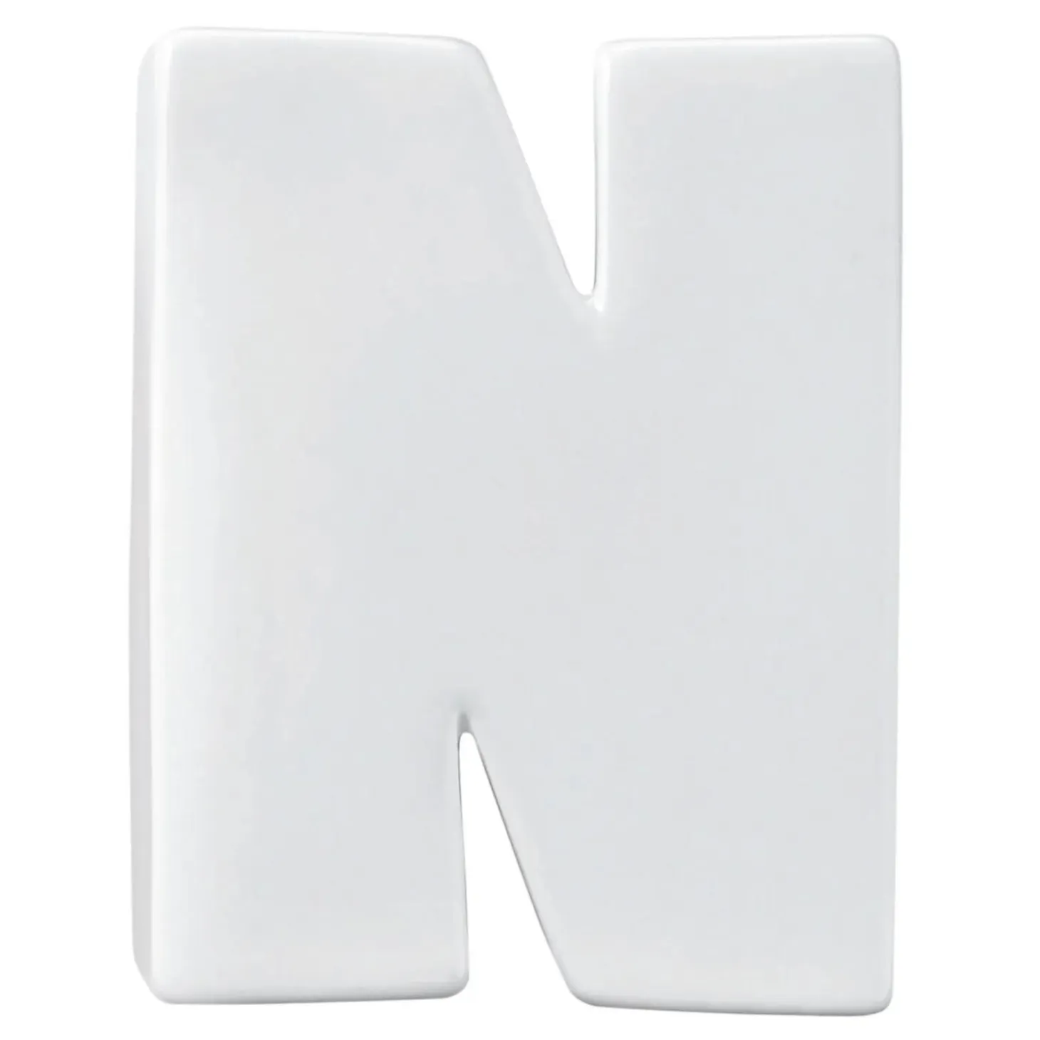 Paint Your Own Porcelain Letter N