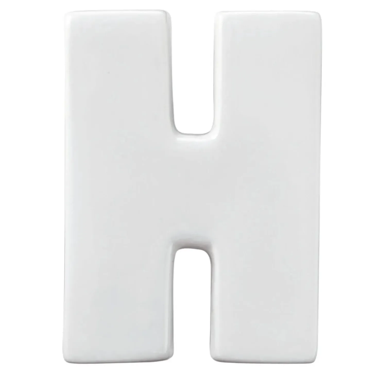 Paint Your Own Porcelain Letter H