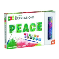 Paint Your Own Porcelain Letters: Peace