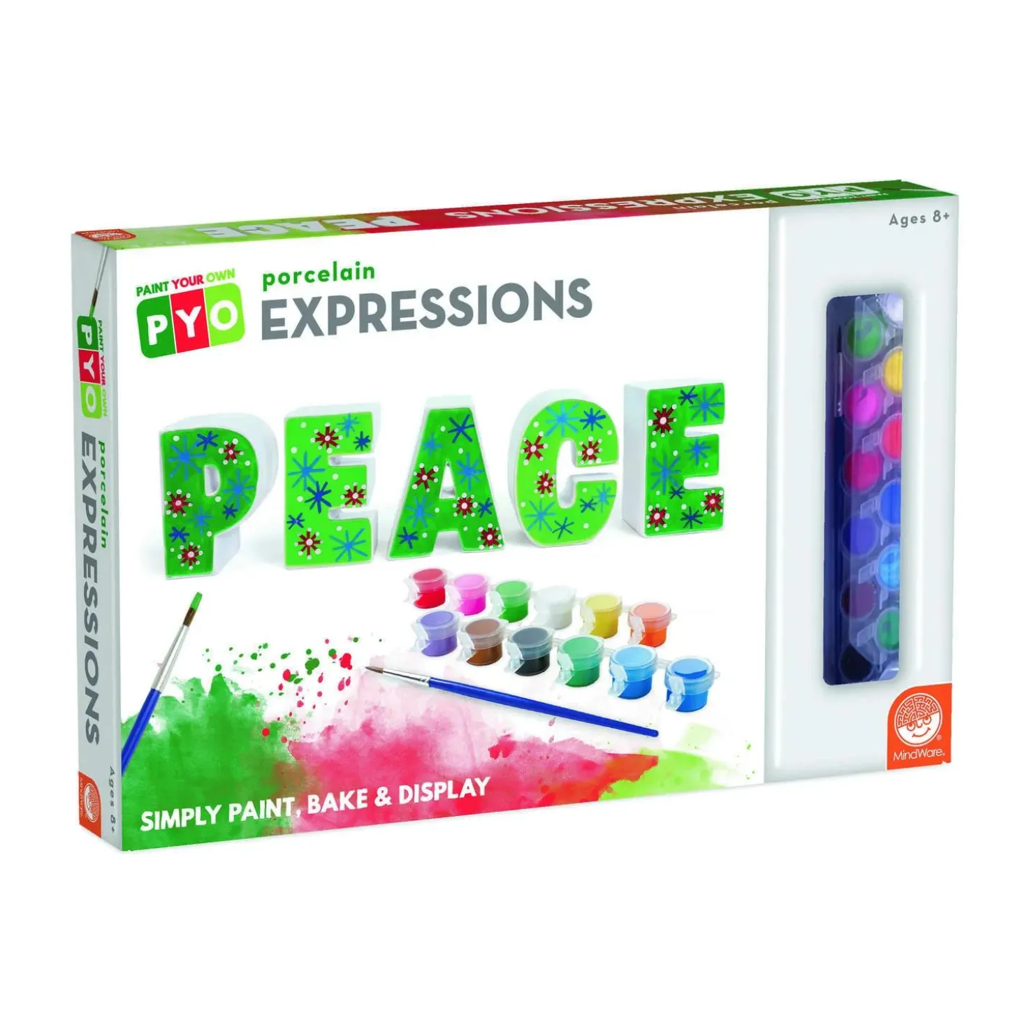 Paint Your Own Porcelain Letters: Peace