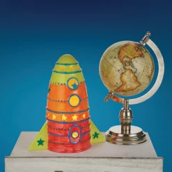 Paint Your Own Porcelain Light: Rocket