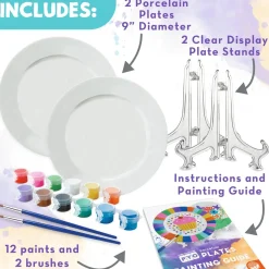 Paint Your Own Porcelain: Plates