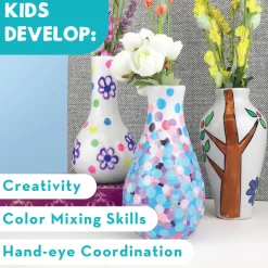 Paint Your Own Porcelain Vases