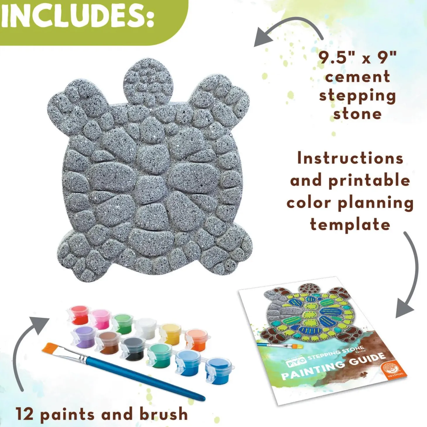 Paint Your Own Stepping Stone: Turtle