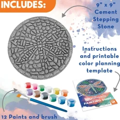 Paint Your Own Stepping Stone: Dragonfly