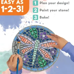 Paint Your Own Stepping Stone: Dragonfly
