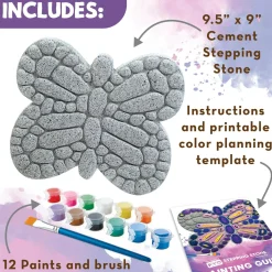 Paint Your Own Stepping Stone: Butterfly