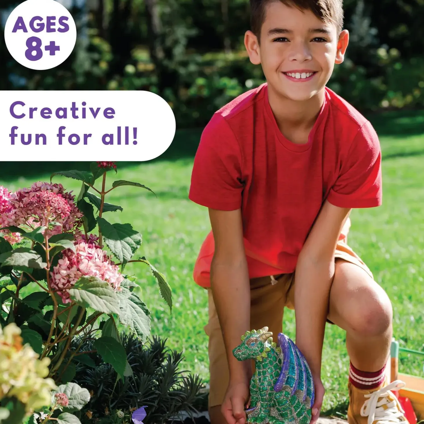 Paint Your Own Stone Dragon