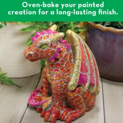 Paint Your Own Stone Dragon