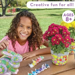 Paint Your Own Stone: Mosaic Bunny