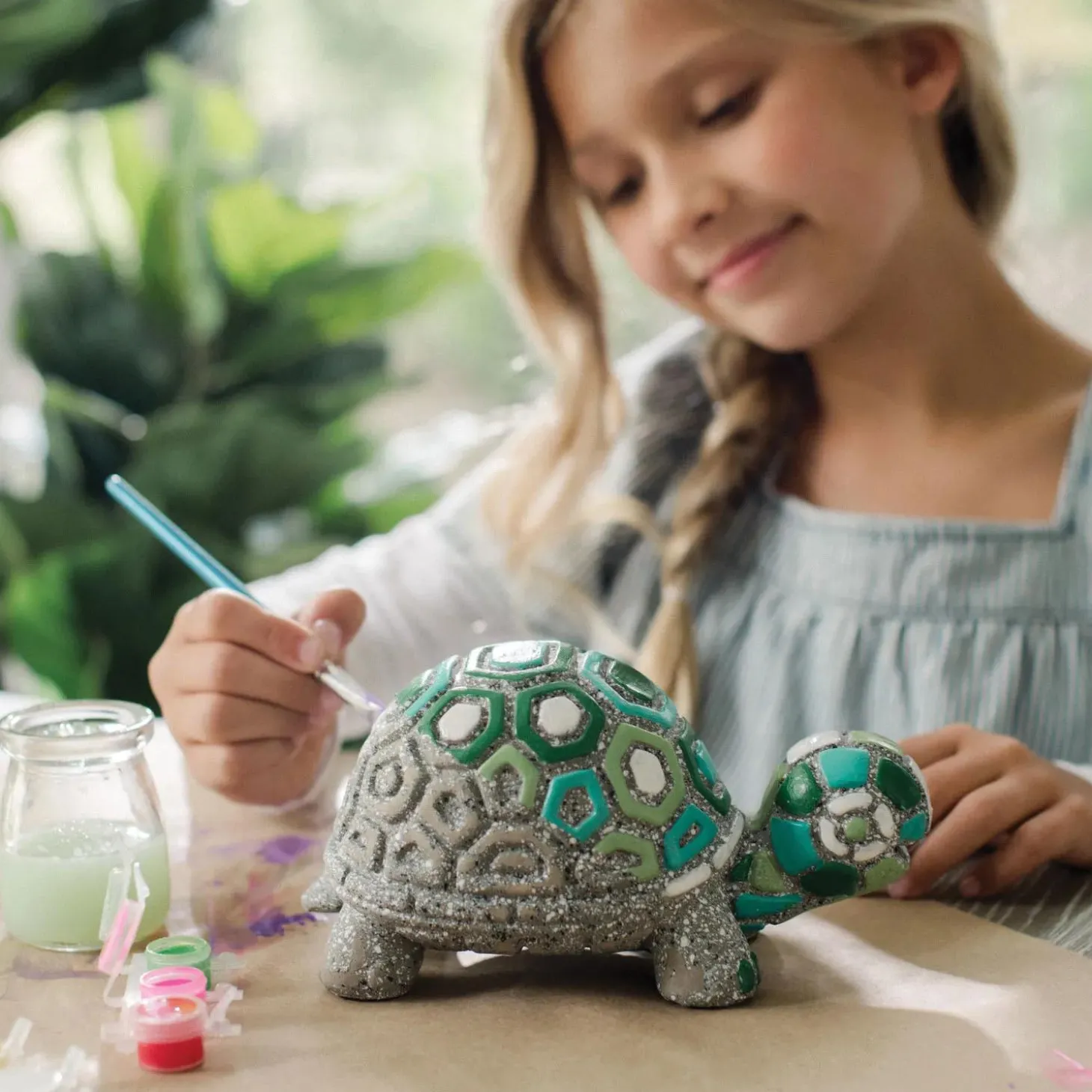 Paint Your Own: Stone Turtle