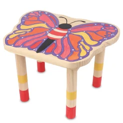 Paint Your Own Stool: Butterfly