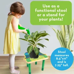 Paint Your Own Wooden Stool Craft: Turtle