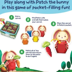Patch’s Pockets Color Matching Game for Toddlers