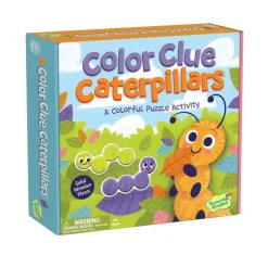 Peaceable Kingdom Color Clue Caterpillars Magnetic Puzzle Preschool Learning Game