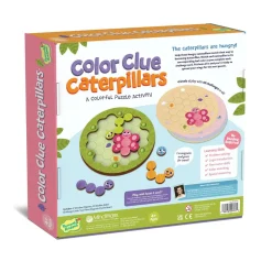 Peaceable Kingdom Color Clue Caterpillars Magnetic Puzzle Preschool Learning Game