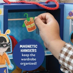 Peaceable Kingdom Magnetic Dress Up: Playful Pretend Playset