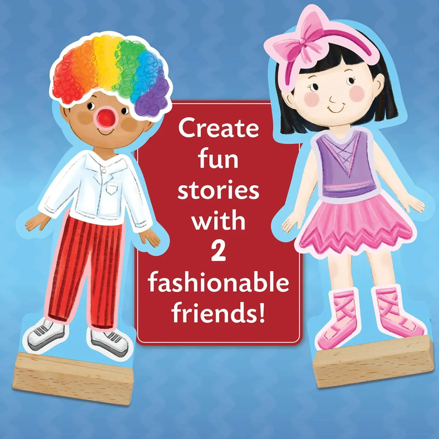 Peaceable Kingdom Magnetic Dress Up: Playful Pretend Playset