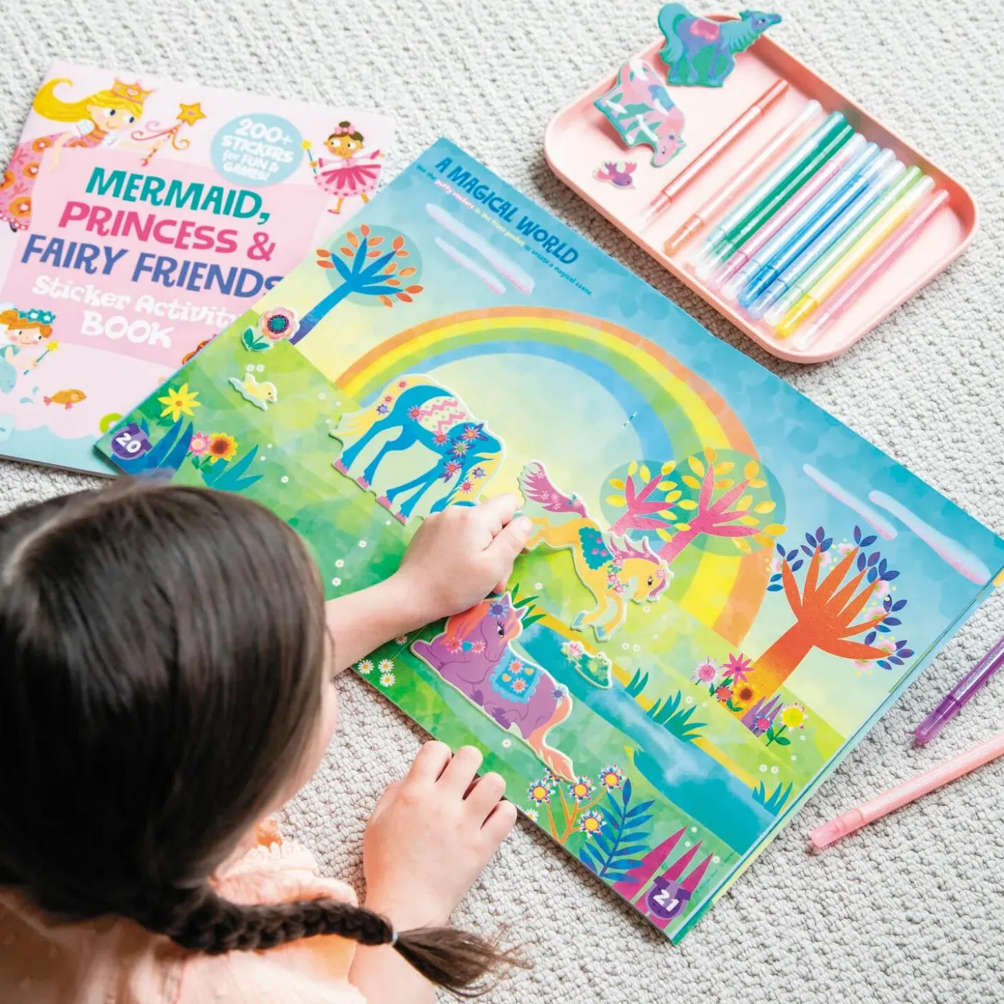 Peaceable Kingdom Sticker Activity Books: Set of 6