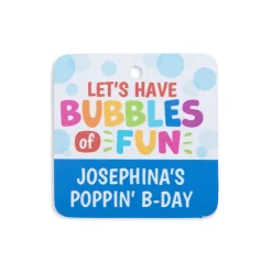 Personalized Big Bubble Wands - 12 Pc.