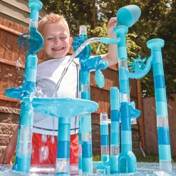 125 Piece Aqua Maze Marble Run