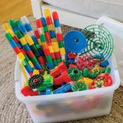 400 Piece Colossal Elevator Marble Run with Storage Bin