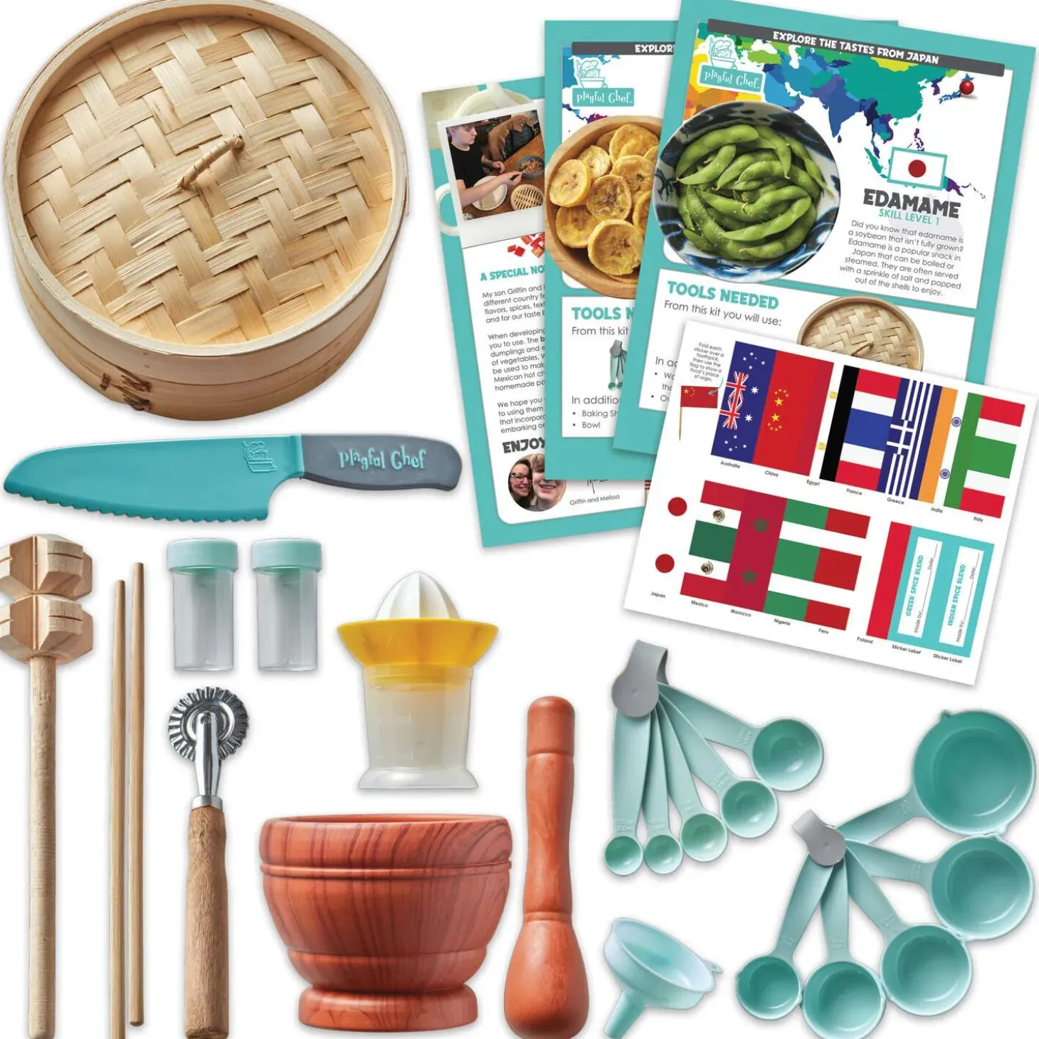 Playful Chef Foods of the World Cooking Kit