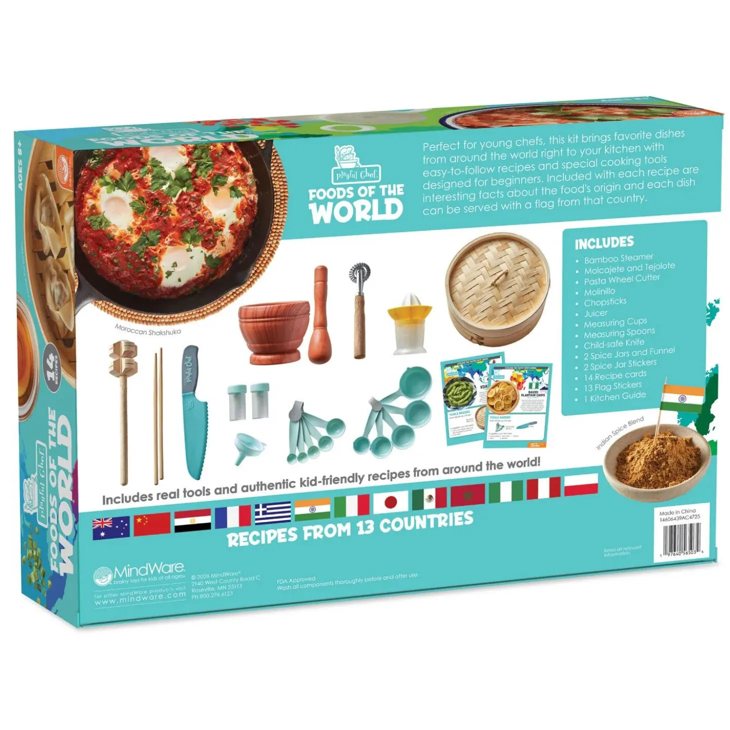 Playful Chef Foods of the World Cooking Kit