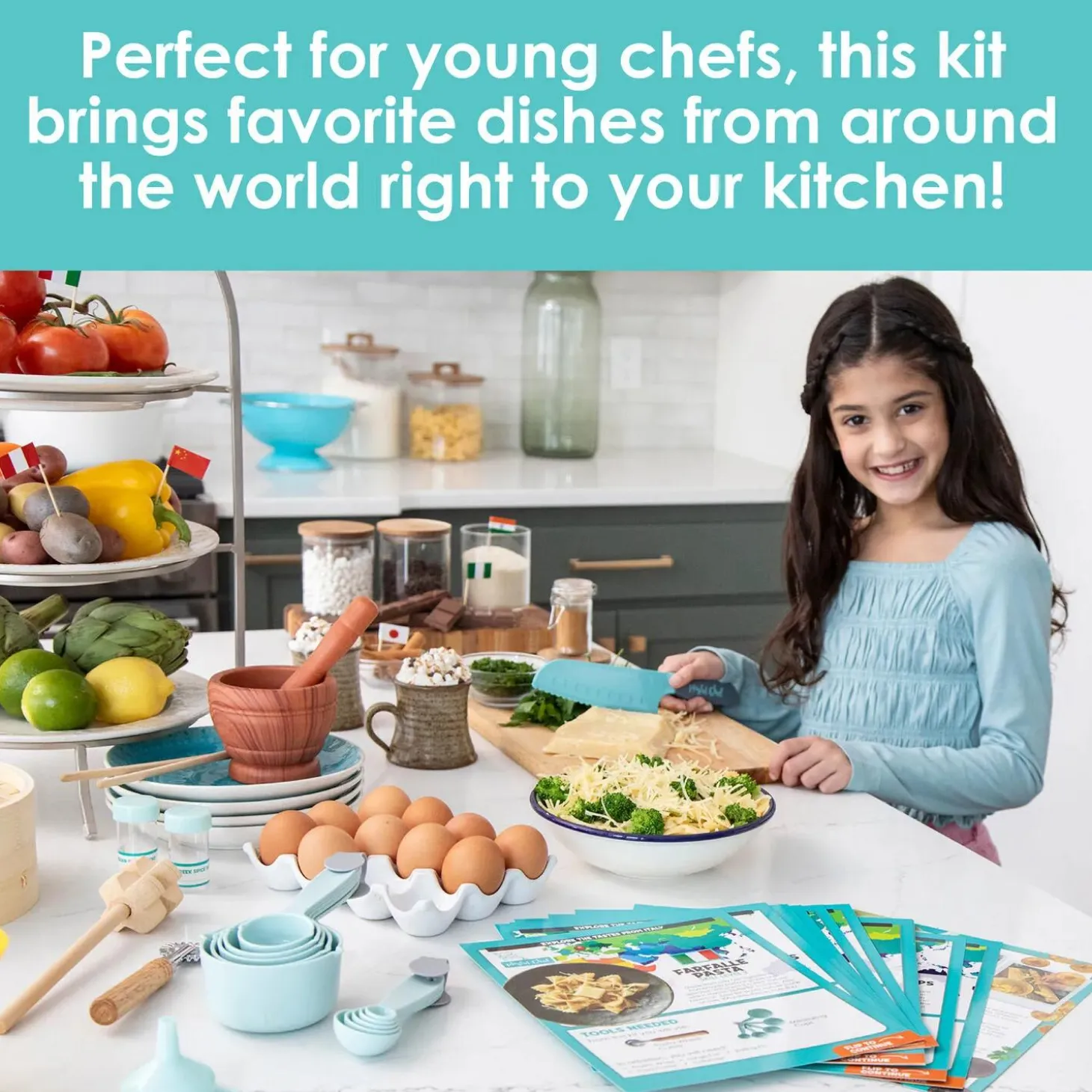 Playful Chef Foods of the World Cooking Kit