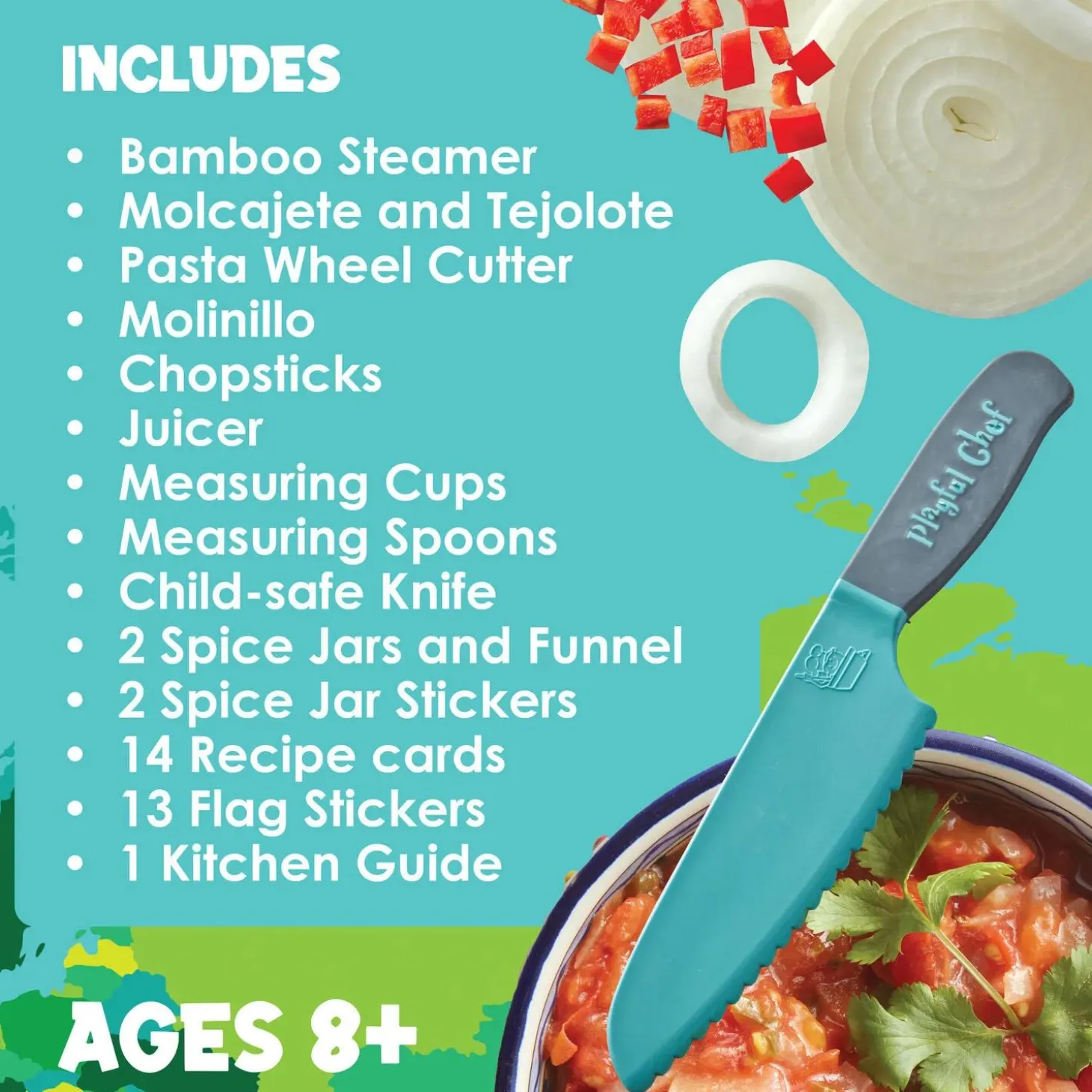 Playful Chef Foods of the World Cooking Kit