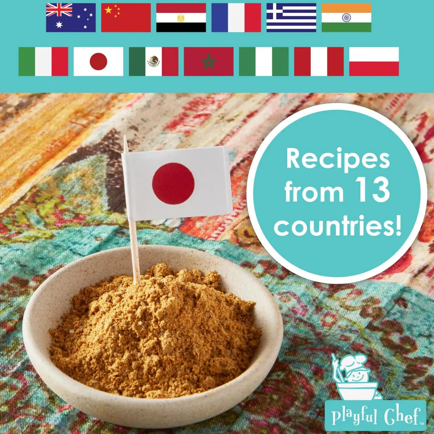 Playful Chef Foods of the World Cooking Kit