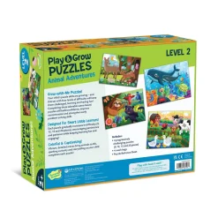 Play & Grow Puzzles: Animal Adventures – Level 2