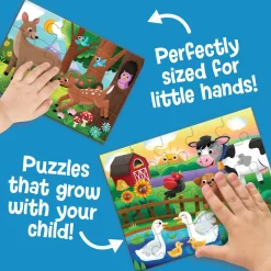 Play & Grow Puzzles: Animal Adventures – Level 2