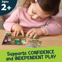 Play & Grow Puzzles: Animal Adventures – Level 2