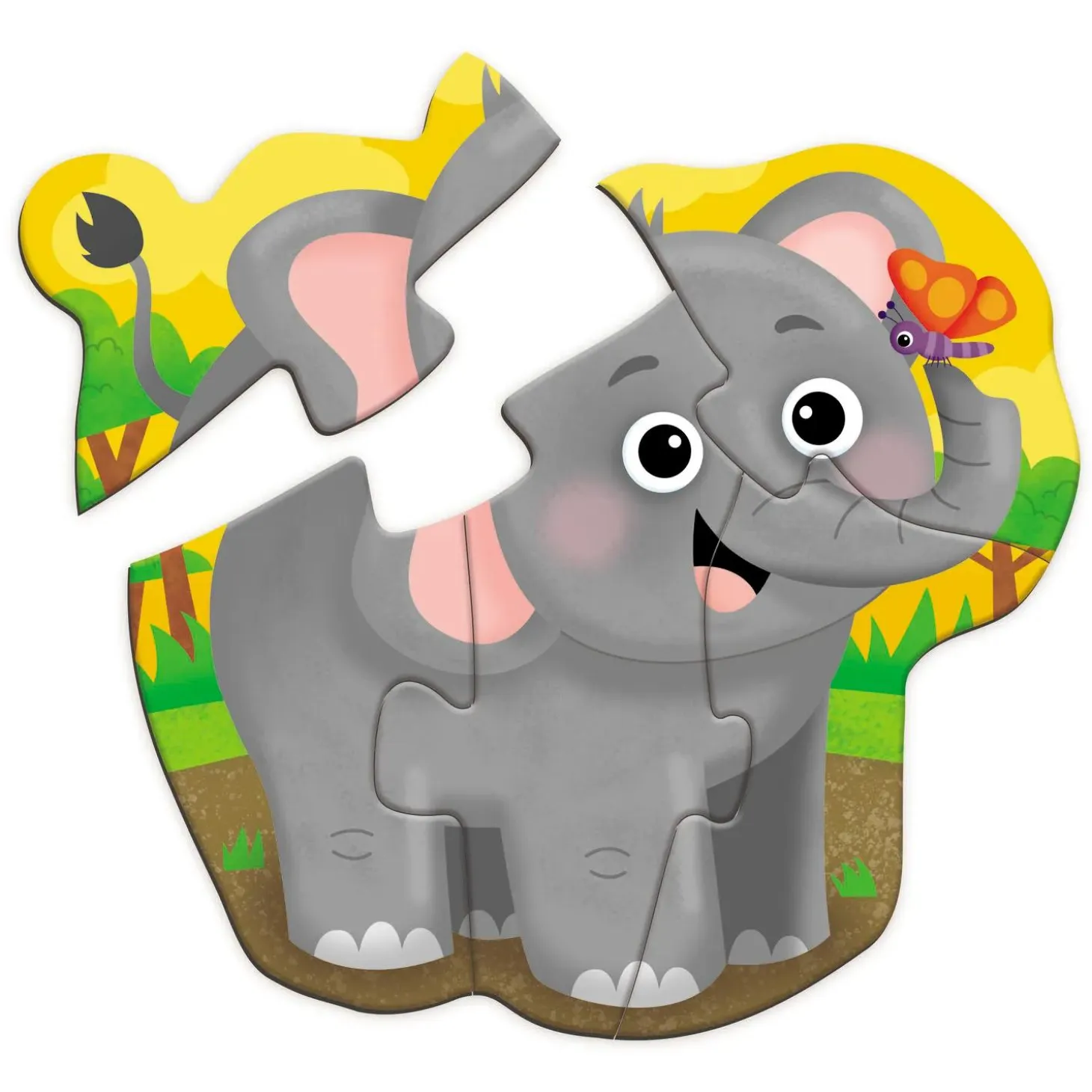 Play & Grow Toddler Puzzles: Adorable Animals – Level 1