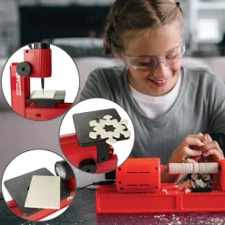 PLAYmake 4-in-1 Cool Tool Workshop Safe Woodworking Kit