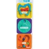 PlayTab Tiles 3-Pack: Flippy, Loopy Beads & Numbers Sensory Set